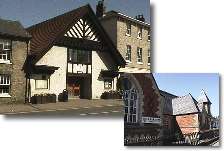 Clare Town Hall with Community Centre (inset).