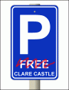 Clare's Free Parking Row