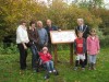 Unveiling of The Nuttery Interpretation Board