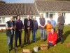 Clare in Bloom bulb planting