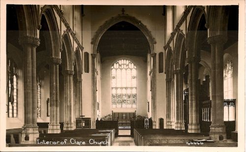 Interior of Clare Church