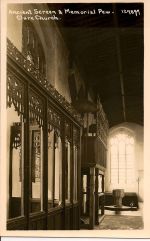 Screen and Memorial Pew